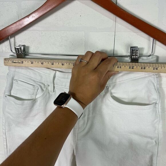 Levi Strauss Womens White Ankle Jeans Size 28W - Picture 4 of 12